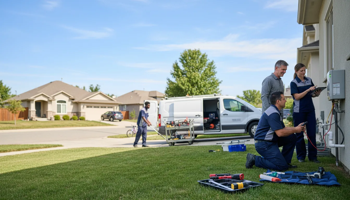 Tankless water heater service in New Salisbury, IN